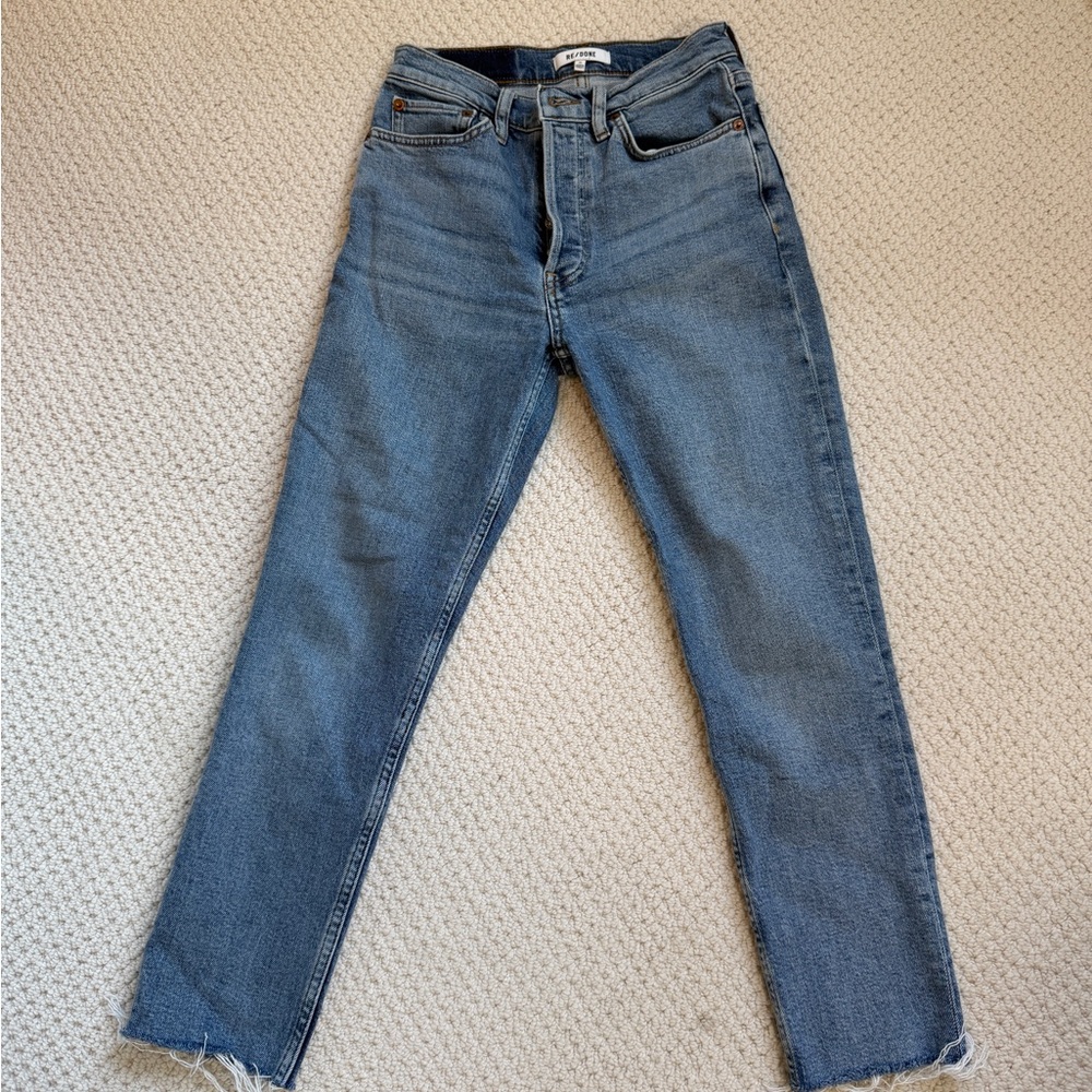 Re/Done Light Blue Denim Jeans